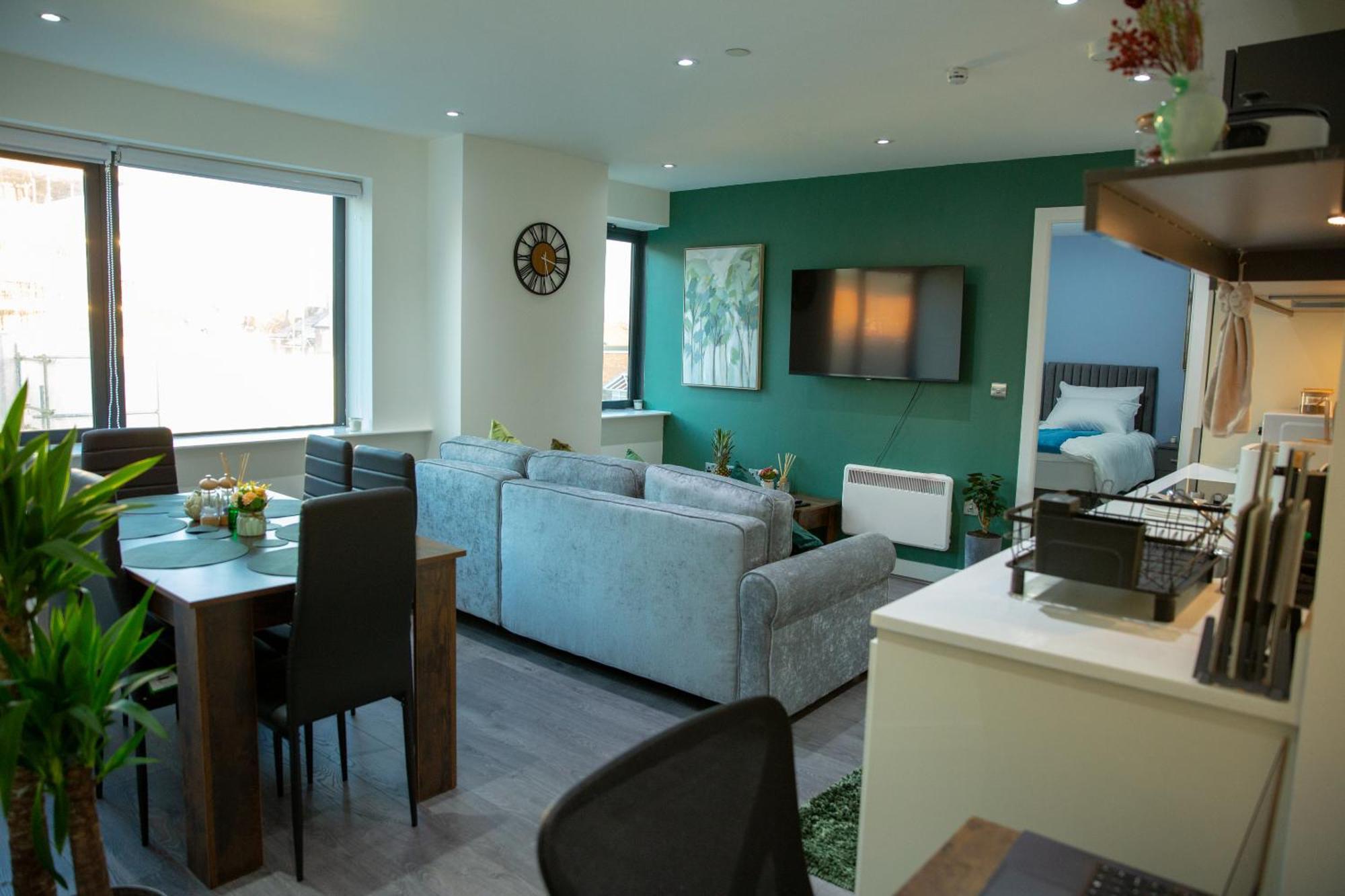 Sweet Stay, 2 Bed Apartment Birmingham Værelse billede