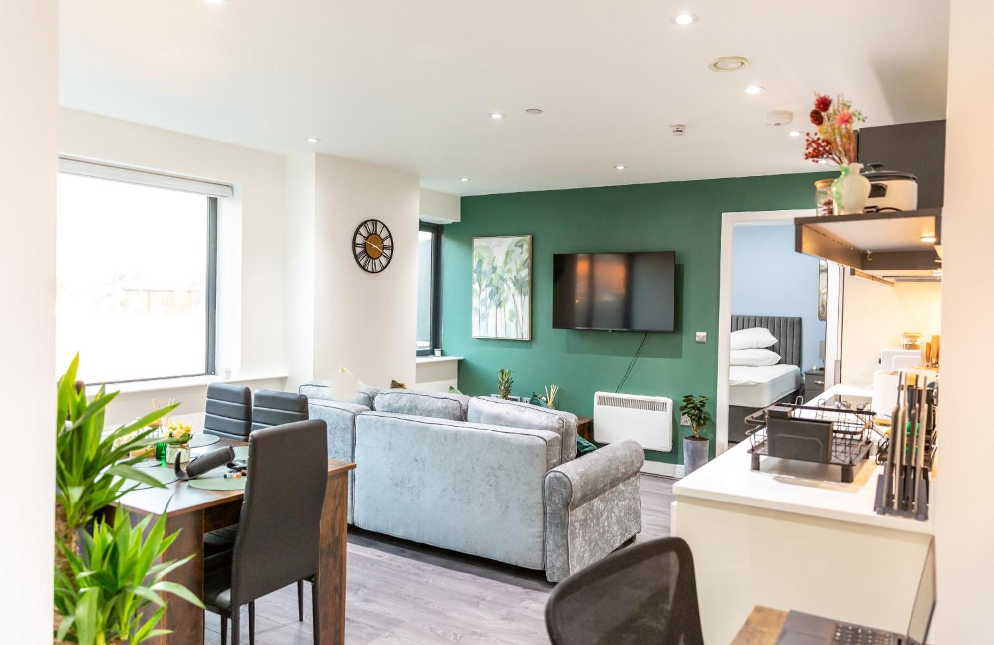 Sweet Stay, 2 Bed Apartment Birmingham Eksteriør billede
